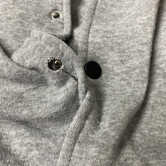 Original Deluxe Letterman Varsity Jacket Unisex L Rose Patch Cali Faux Leather - Picture 8 of 14